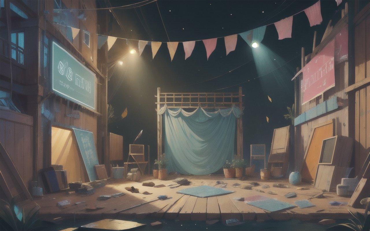 Создаем интерактивную сцену для домашнего спектакля из подручных материалов своими руками 1 Создаем интерактивную сцену для домашнего спектакля из подручных материалов своими руками