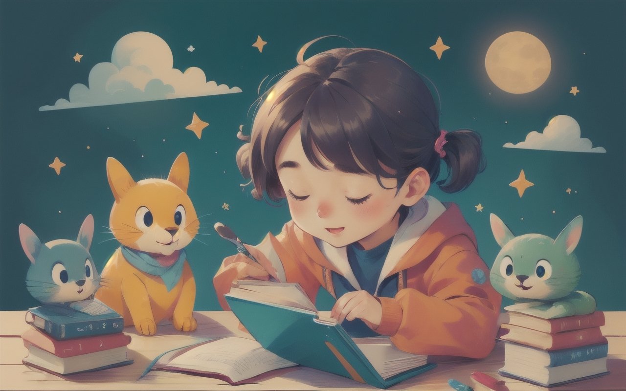 Творческие книги для детей: как выбрать и использовать их для развития воображения и навыков 1 Творческие книги для детей: как выбрать и использовать их для развития воображения и навыков